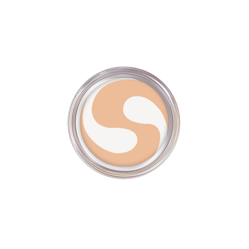 Primer plano de la textura de Simply Ageless para cobertura suave y uniforme.
