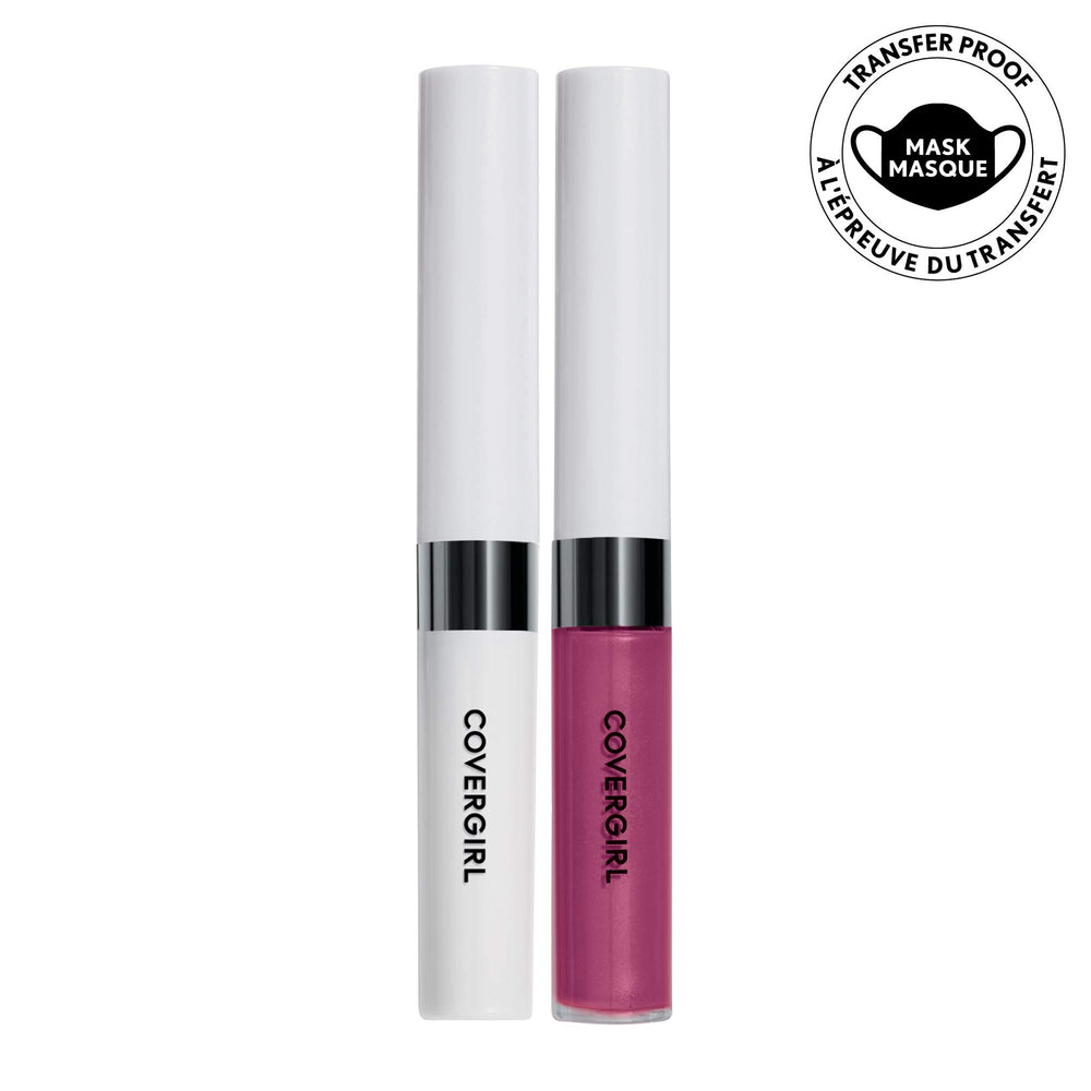 COVERGIRL Outlast Unique Burgundy swatch highlights rich pigment.