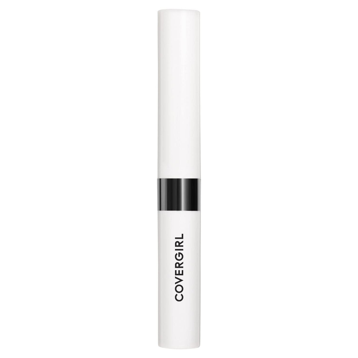 COVERGIRL Outlast All Day Top Coat clear bottle demonstrates long-lasting color protection.