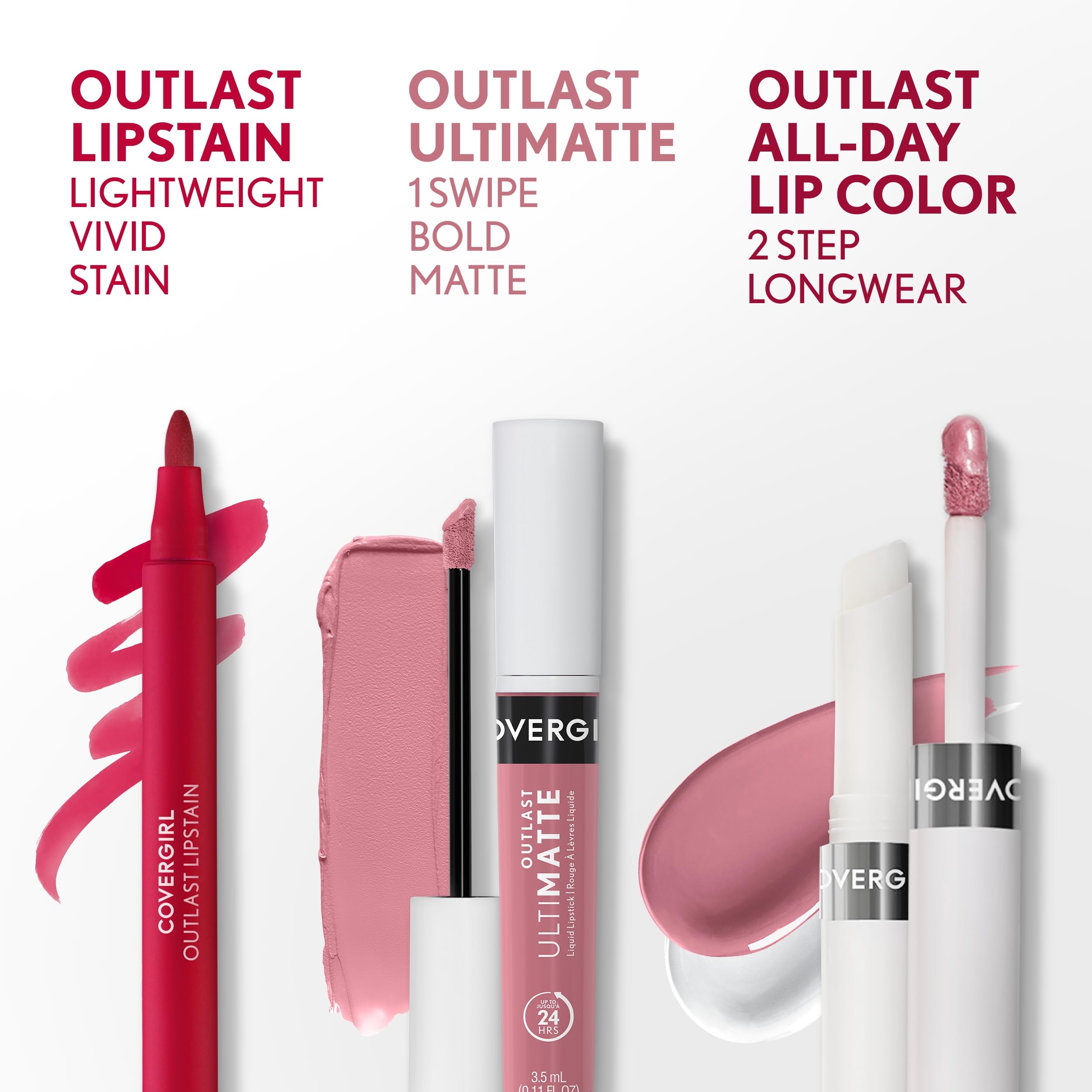 COVERGIRL Outlast: color que permanece duradero