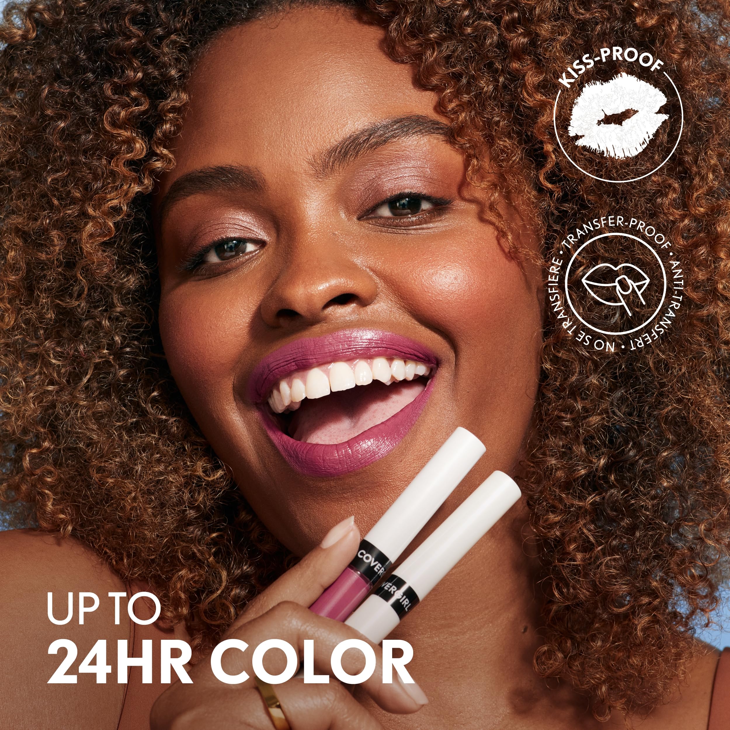 COVERGIRL Outlast Epic color: fórmula hidratante cuida los labios.