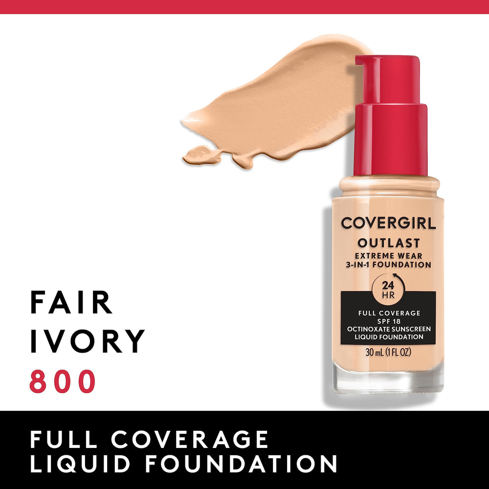 Covergirl Outlast Extreme Wear aplicación con dedos para cobertura uniforme.