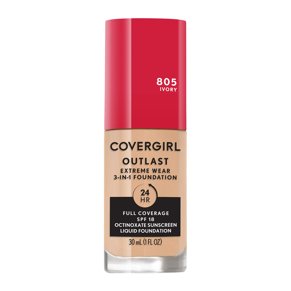 Covergirl Outlast Extreme Wear: botella de maquillaje lista para uso diario