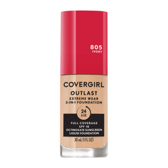 Covergirl Outlast Extreme Wear: botella de maquillaje lista para uso diario