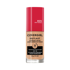 Covergirl Outlast Extreme Wear bottle with lightweight formula and SPF 18.