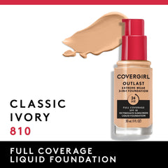 Covergirl Outlast Extreme Wear: cobertura total que oculta imperfecciones con comodidad