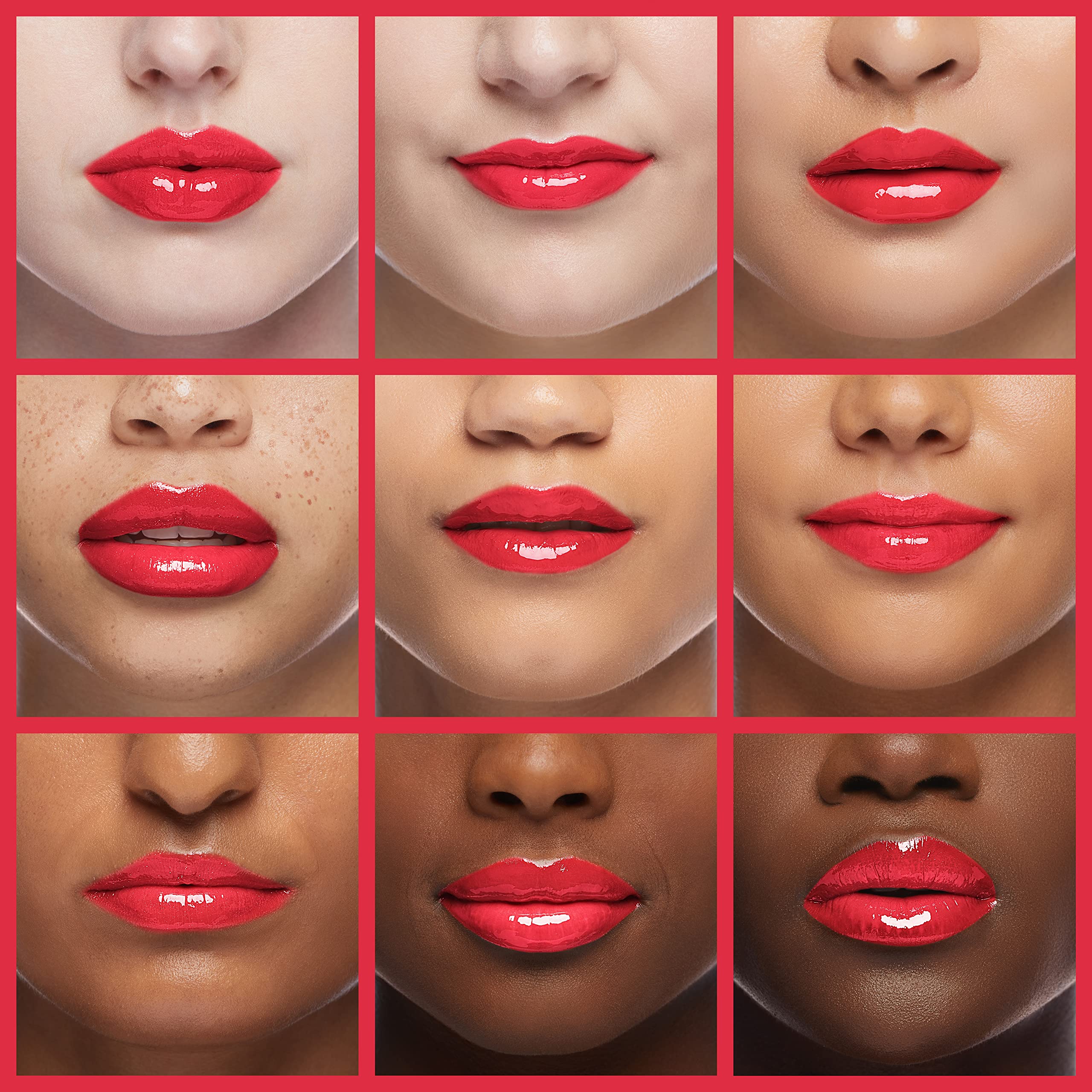 CoverGirl Outlast kiss-proof test demonstrating transfer resistance