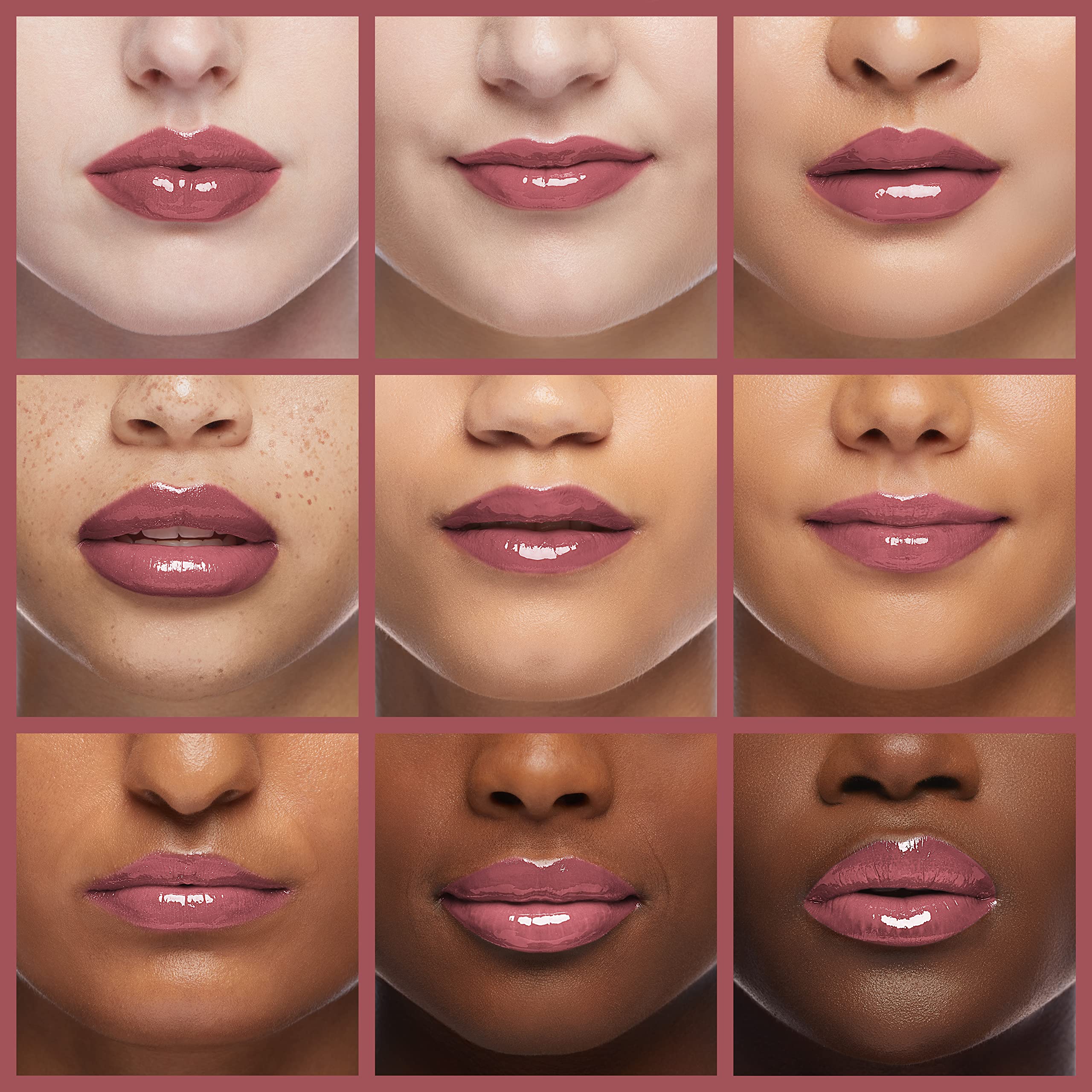 Topcoat de Covergirl Outlast Lip Color Rosie con brillo protector