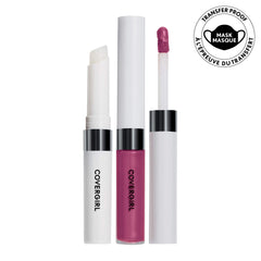 COVERGIRL Outlast two-step application demonstrates color sealing.