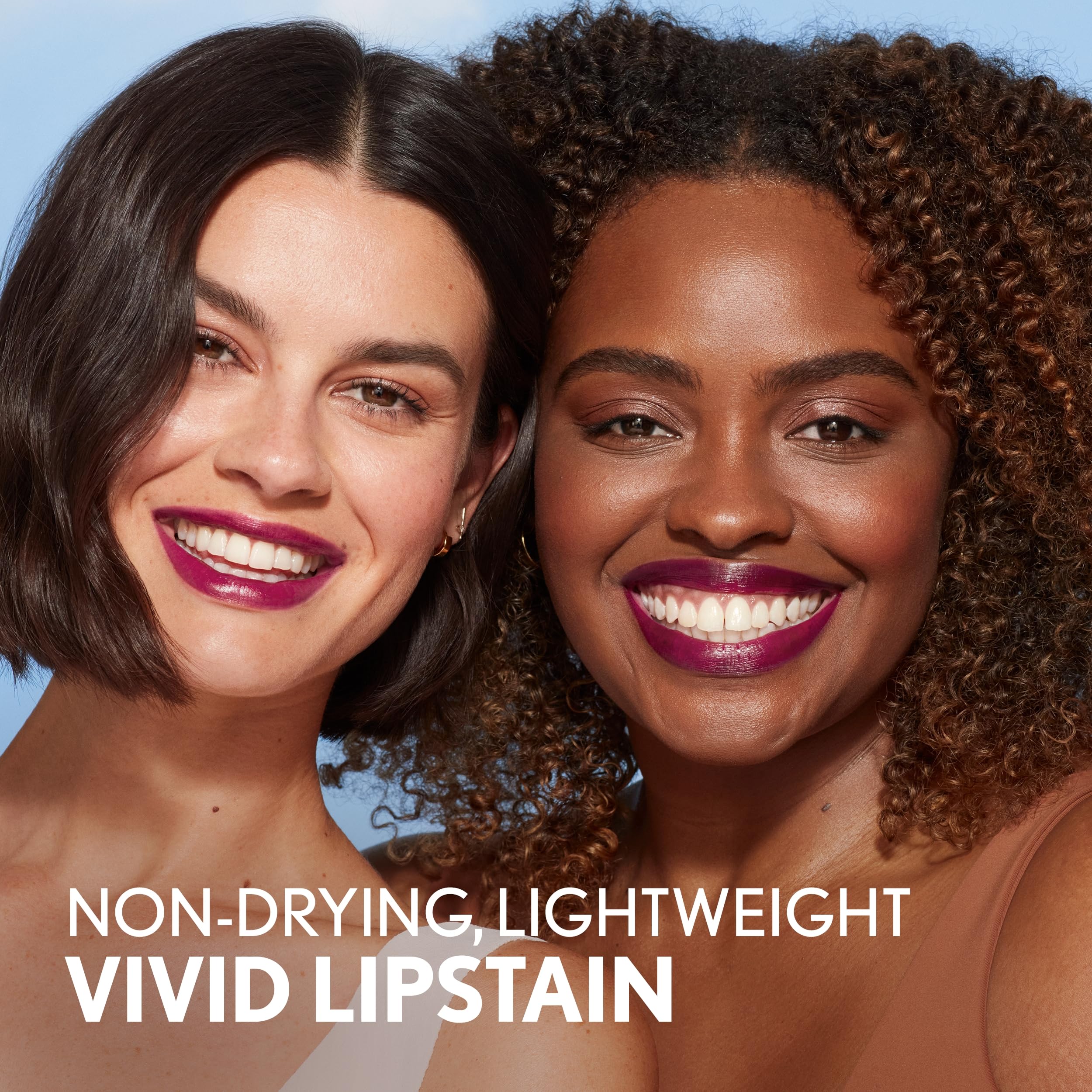 Covergirl Outlast Lipstain, acabado satinado que realza el color de labio.