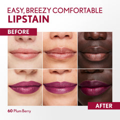 Covergirl Outlast Plum Berry, transferencia cero para un look duradero.