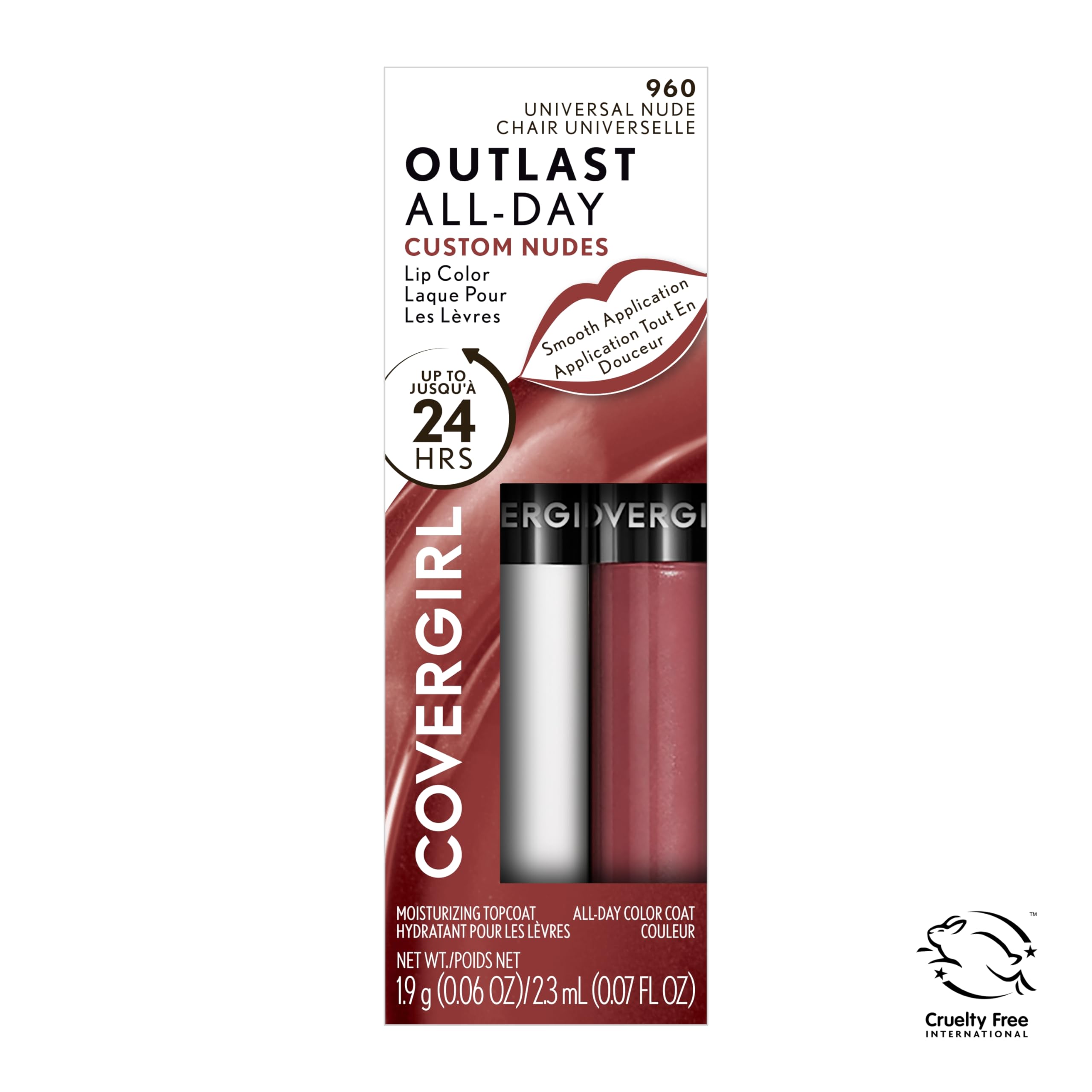 Resistencia a la comida con COVERGIRL Outlast para salidas largas
