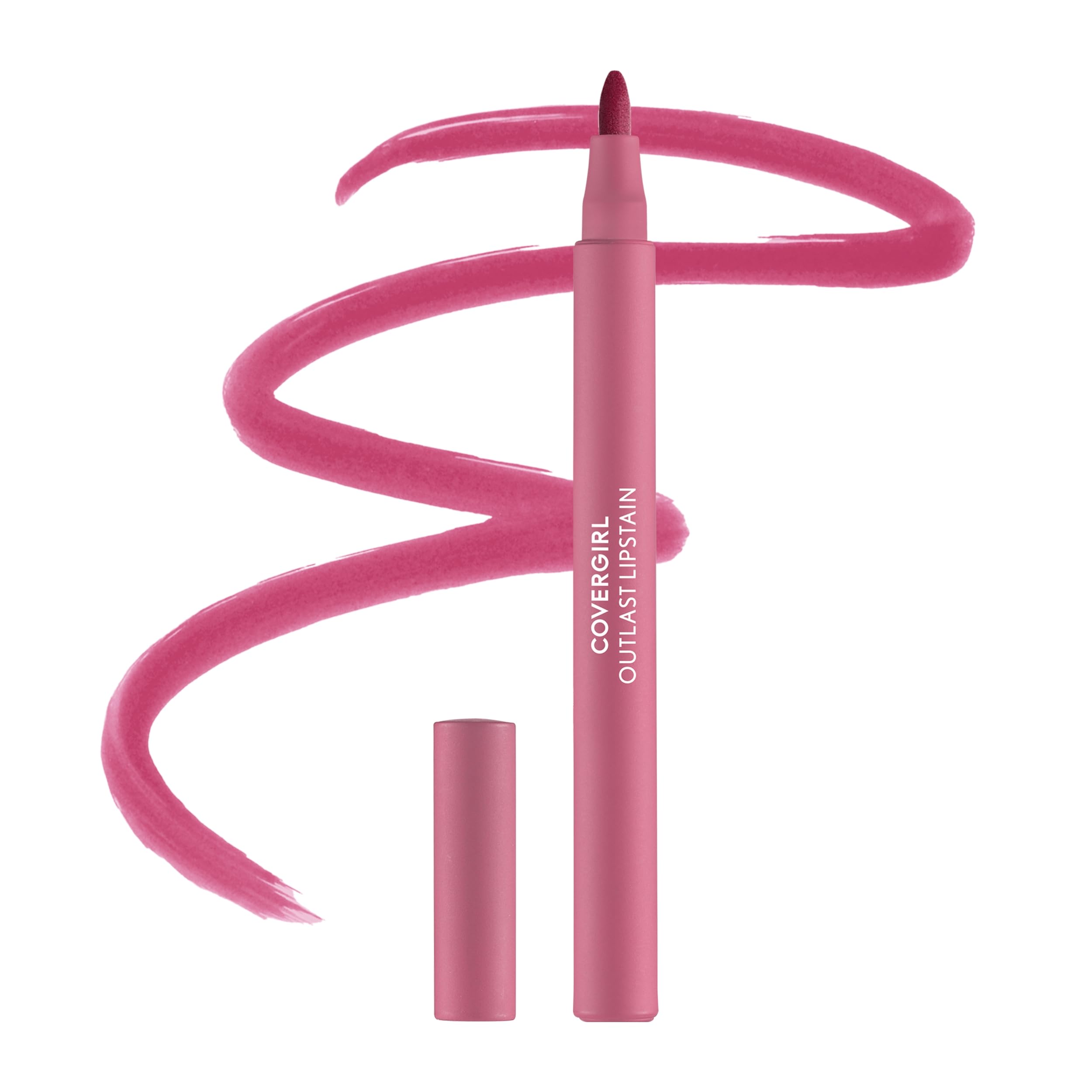 CoverGirl Outlast Lipstain precision tip for crisp lip outlining and color