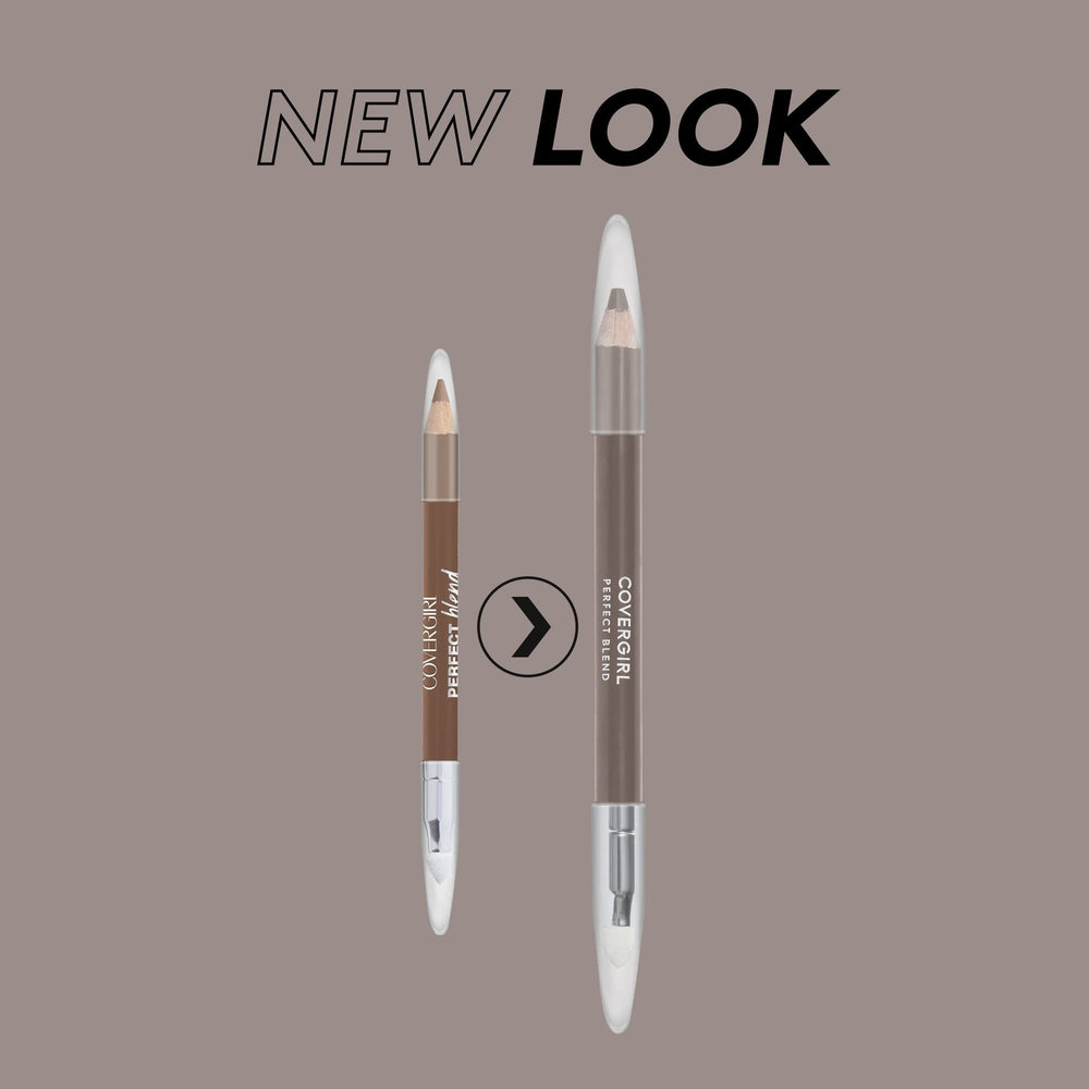 Close-up of the blender tip on CoverGirl pencil enabling soft smudging