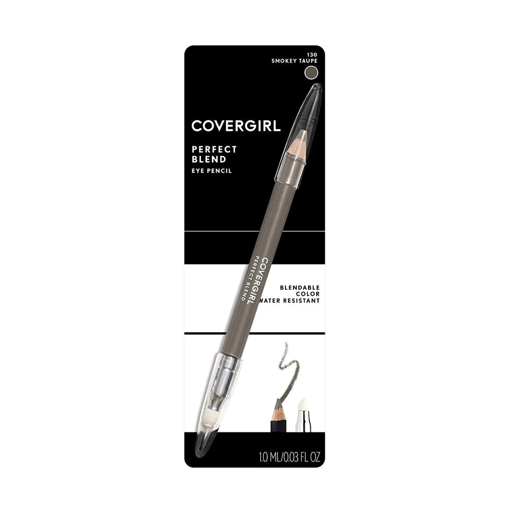 CoverGirl Perfect Blend Eye Pencil defines lashes with a crisp, deep line.