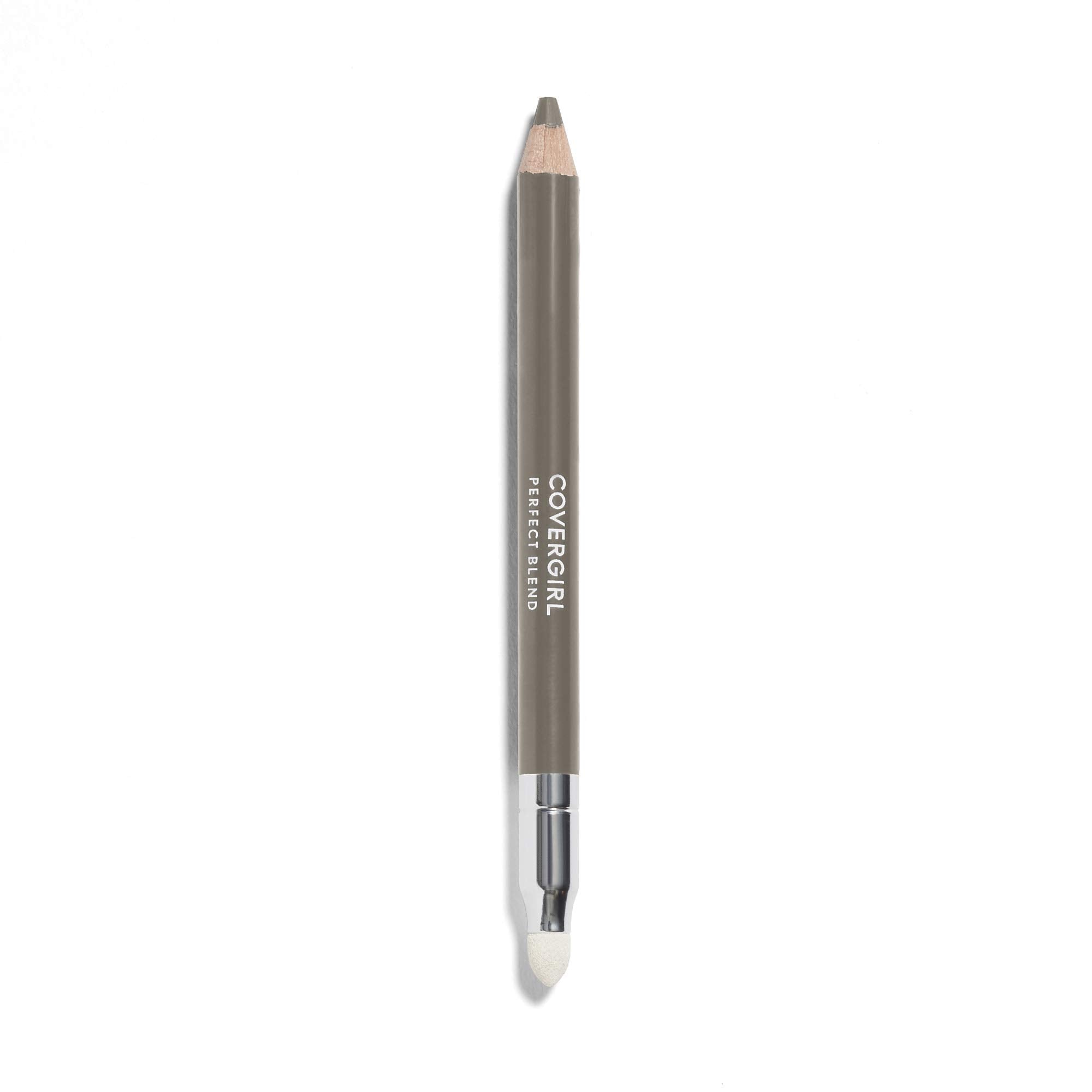 CoverGirl Perfect Blend Eye Pencil with smoky taupe tip for precise lines and smooth blending.
