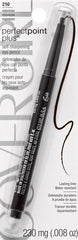 CoverGirl Perfect Point Plus Eyeliner Pencil Espresso smudger shown for softer edges.