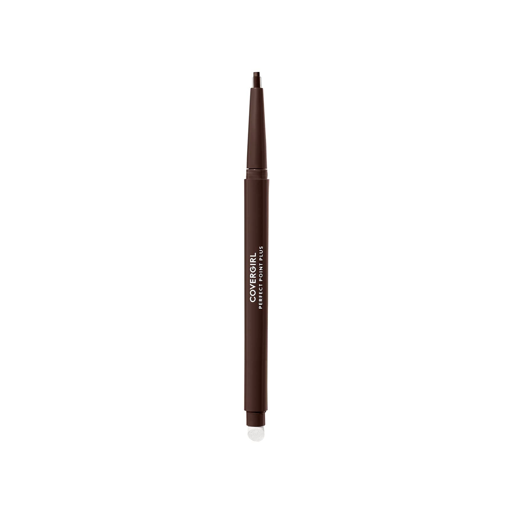 CoverGirl Perfect Point Plus Eyeliner Pencil Espresso tip for precise, clean lines.