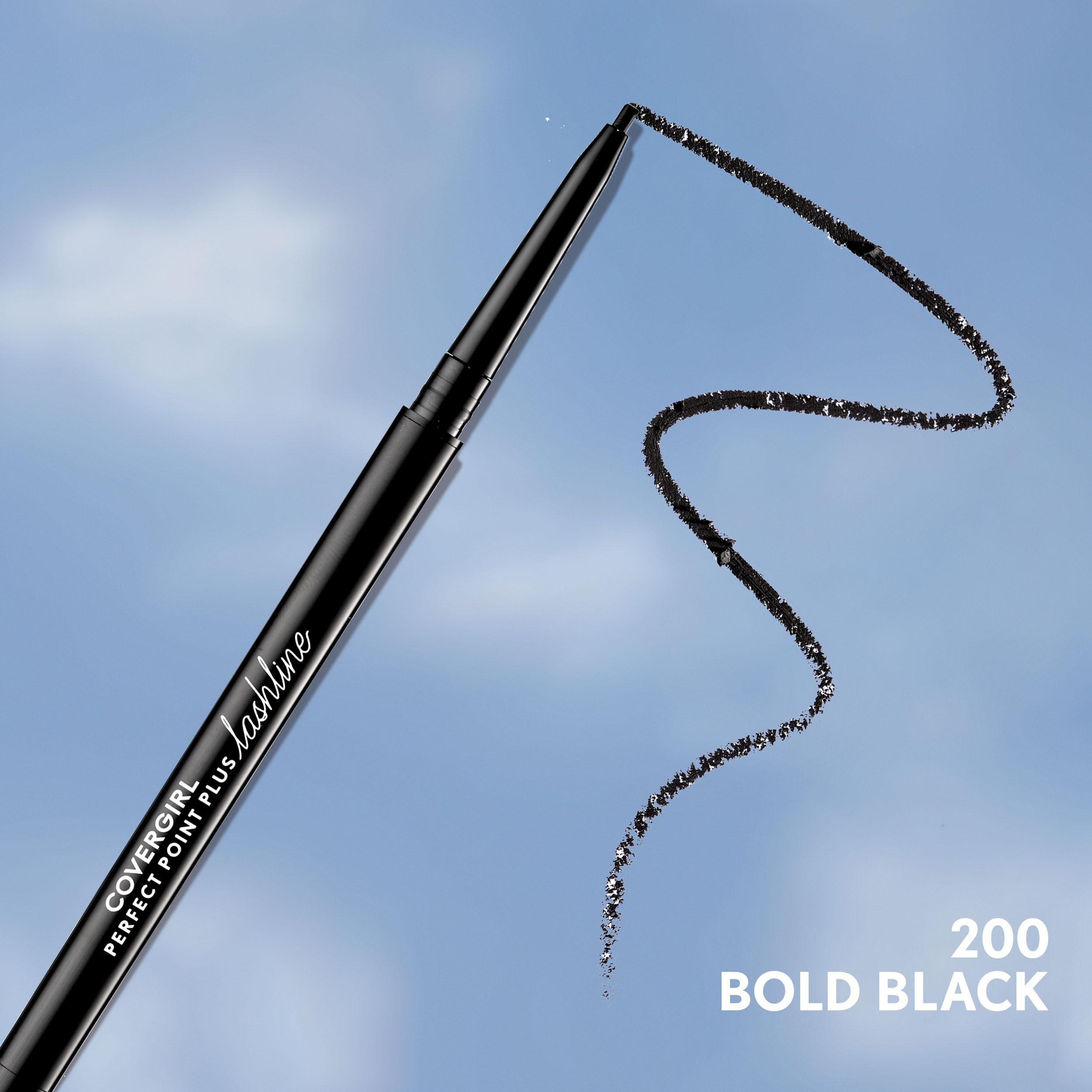 CoverGirl Perfect Point Plus Lashline tightlining with smooth glide and definition.