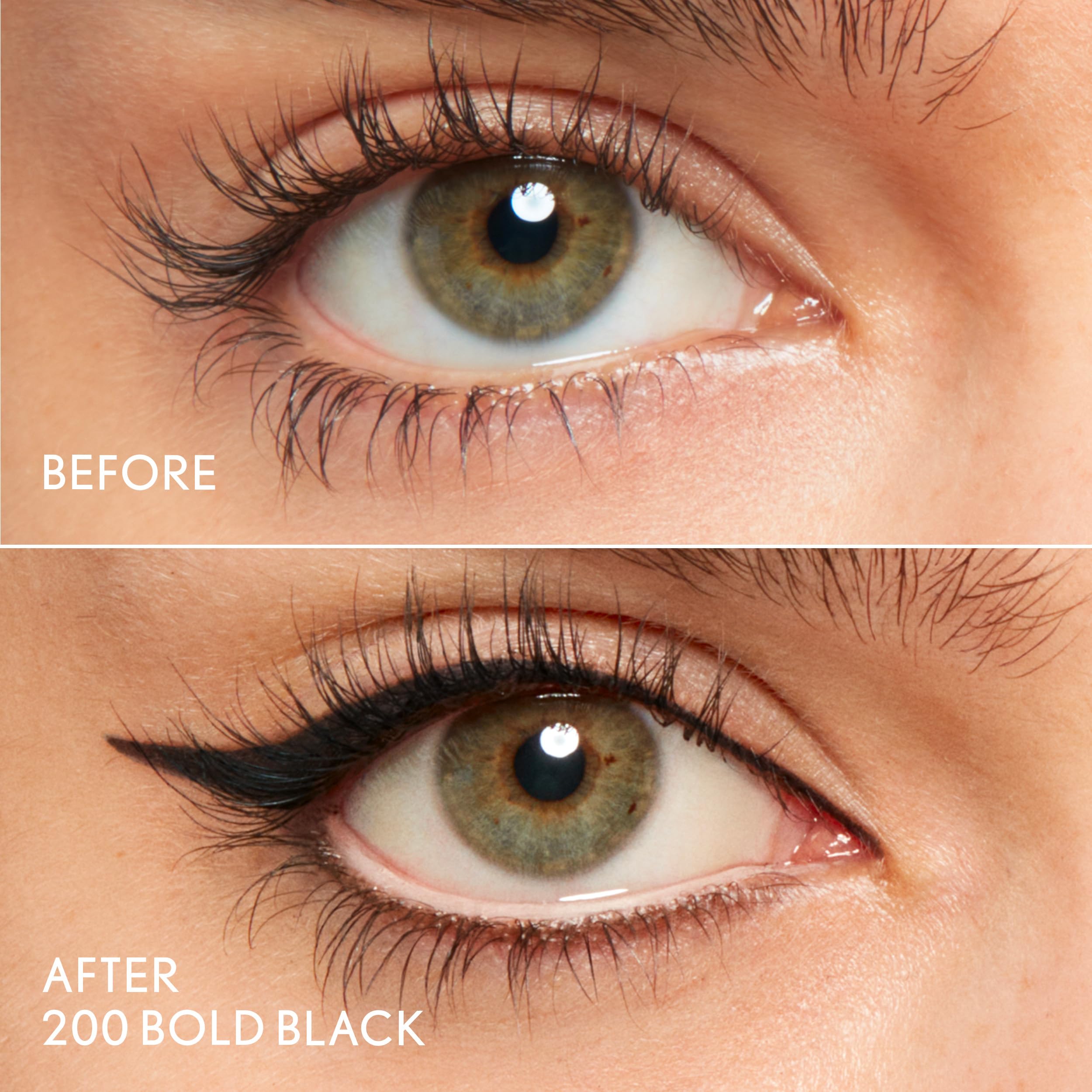 CoverGirl Perfect Point Plus Lashline waterproof formula lasts all day without transfers.