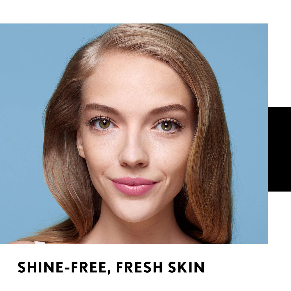 CoverGirl powder-application tool close-up demonstrates easy, smooth application.
