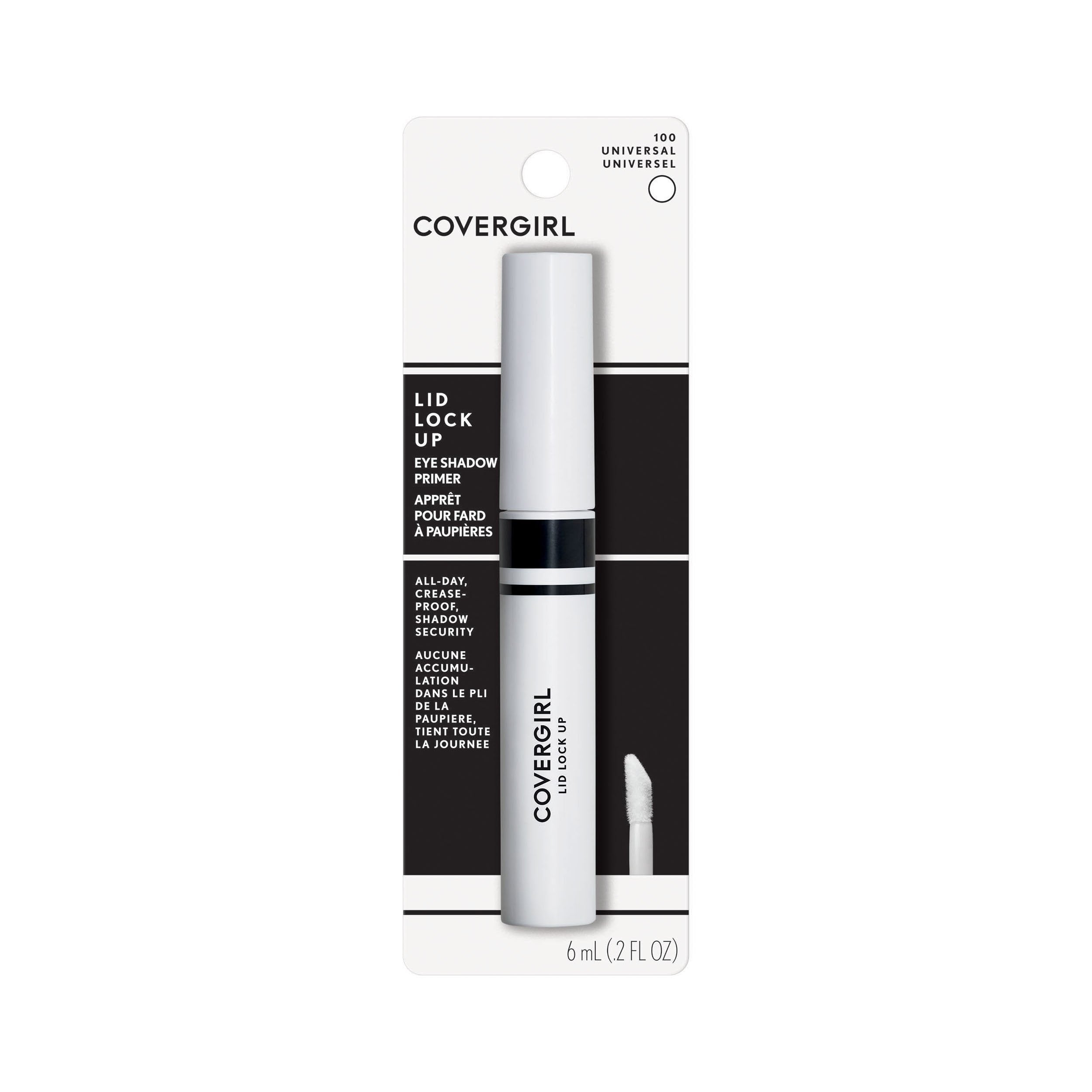 COVERGIRL primer de ojos transparente, se seca rápido para aplicación rápida