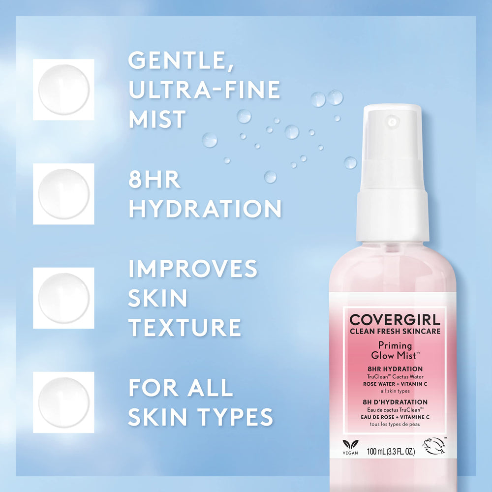 Apto para todo tipo de piel, uso diario con COVERGIRL.