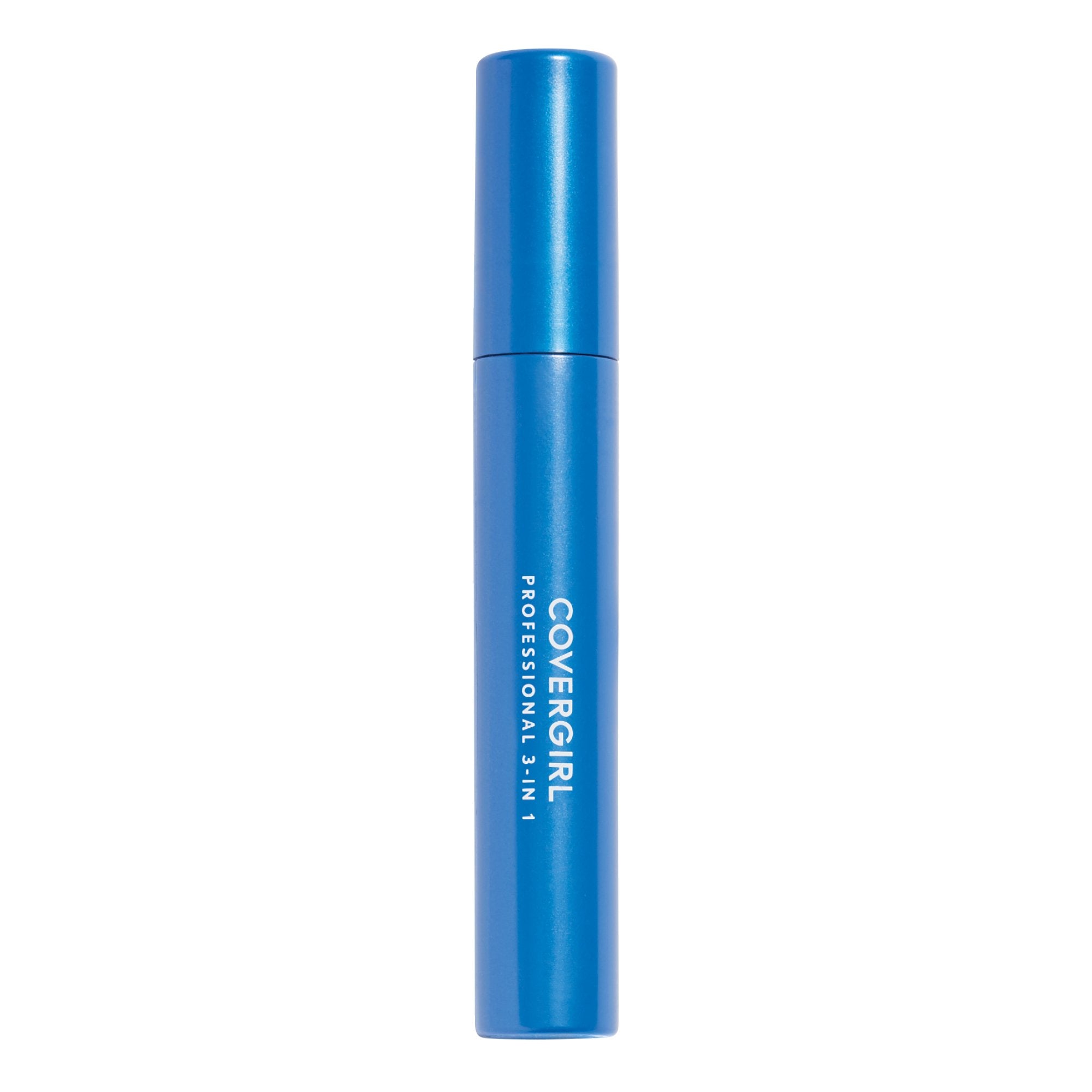 CoverGirl Professional 3-in-1 straight brush mascara wand for defined lashes in 210 Black Brown with comfortable wear