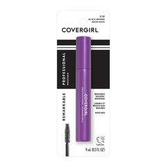 CoverGirl professional mascara bottle showcasing waterproof formula for all-day wear.