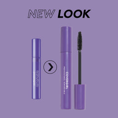 CoverGirl Professional Remarkable Mascara brush close-up highlighting dense bristles for volume.