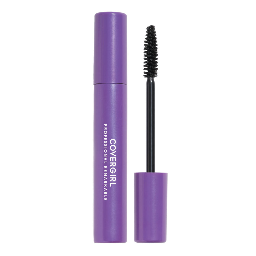 CoverGirl Professional Remarkable Mascara smudge-proof performance during active daily use.