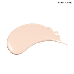 Application on skin demonstrates seamless blending with COVERGIRL Concealer.