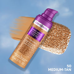 Aplicación suave de Covergirl Simply Ageless, piel luminosa sin peso