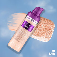 Covergirl Simply Ageless Aplicacion Textura Gel: sensación hidratante y acabado suave.