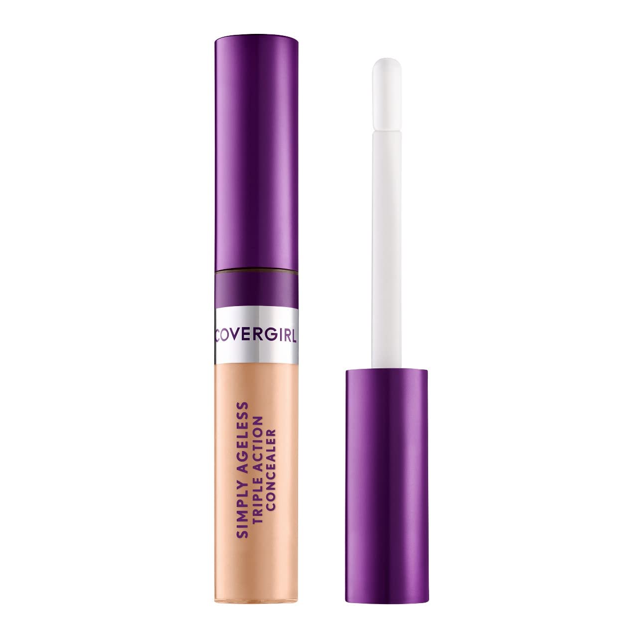 COVERGIRL Simply Ageless con aplicador cerámico frío para desinflamar suavemente la zona ocular