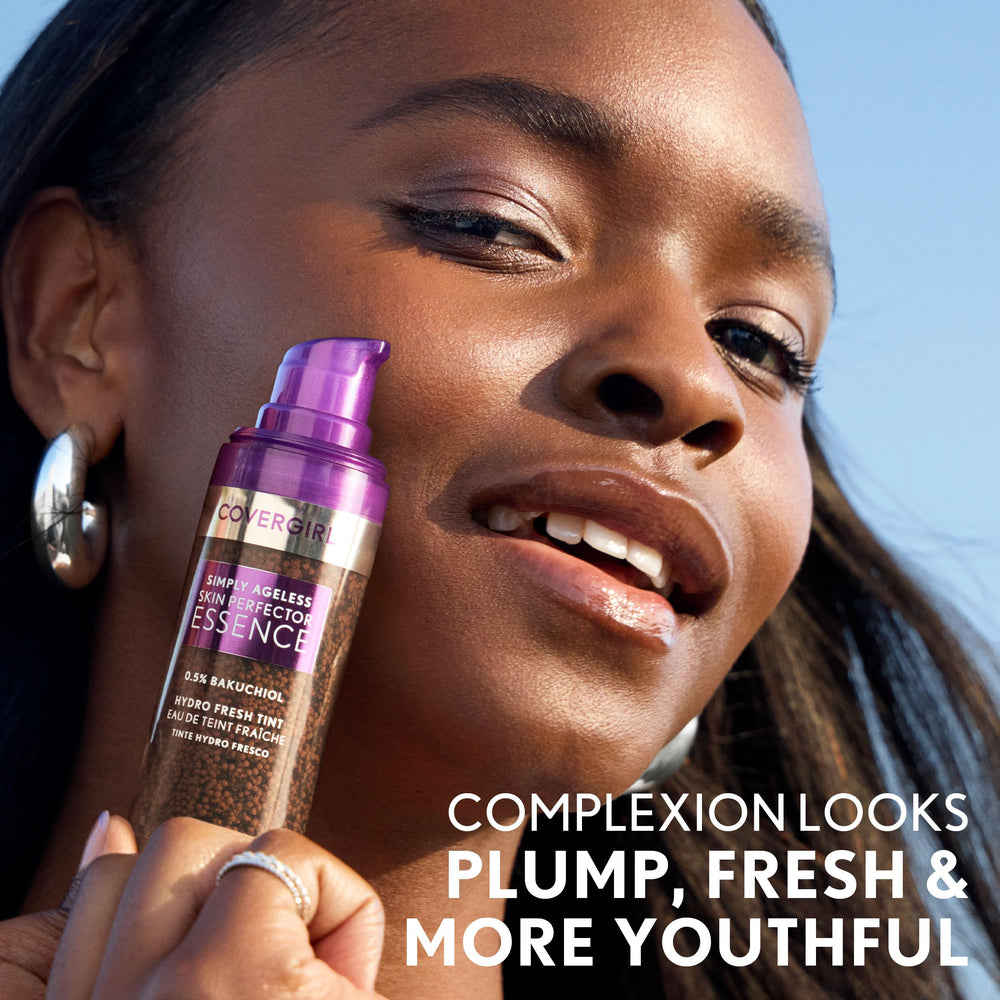 Covergirl Simply Ageless Pigmentos Capsulas Mezcla: cápsulas que liberan color suave al aplicar.