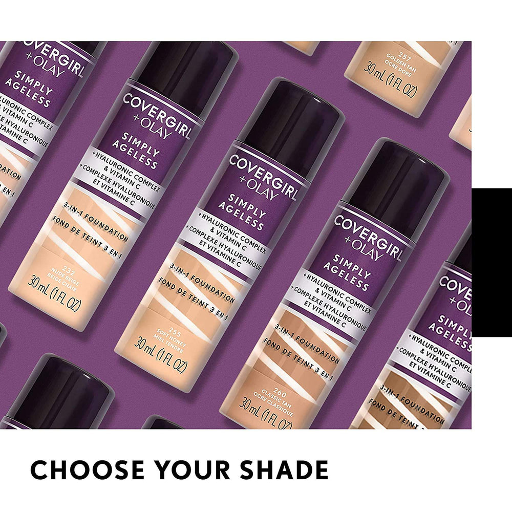 Con COVERGIRL Simply Ageless Primer, reducción visible de líneas.