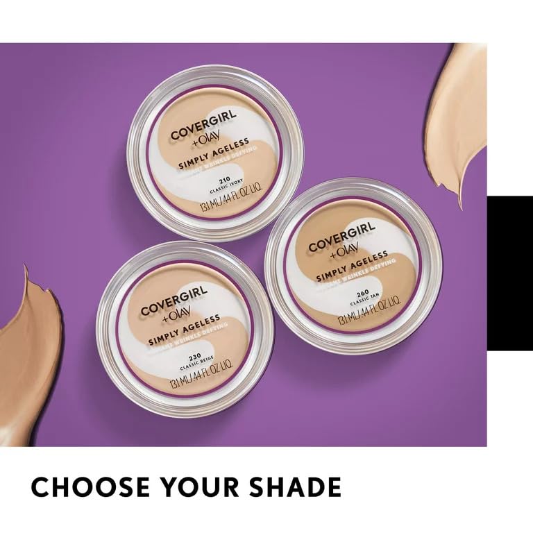 COVERGIRL Simply Ageless, ideal para retoques diarios durante el día