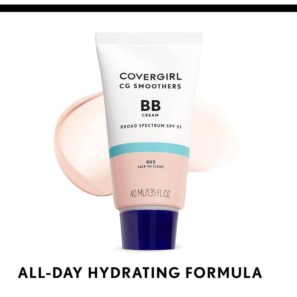 COVERGIRL Smoothers BB Cream cruelty-free label indicates ethical choice.