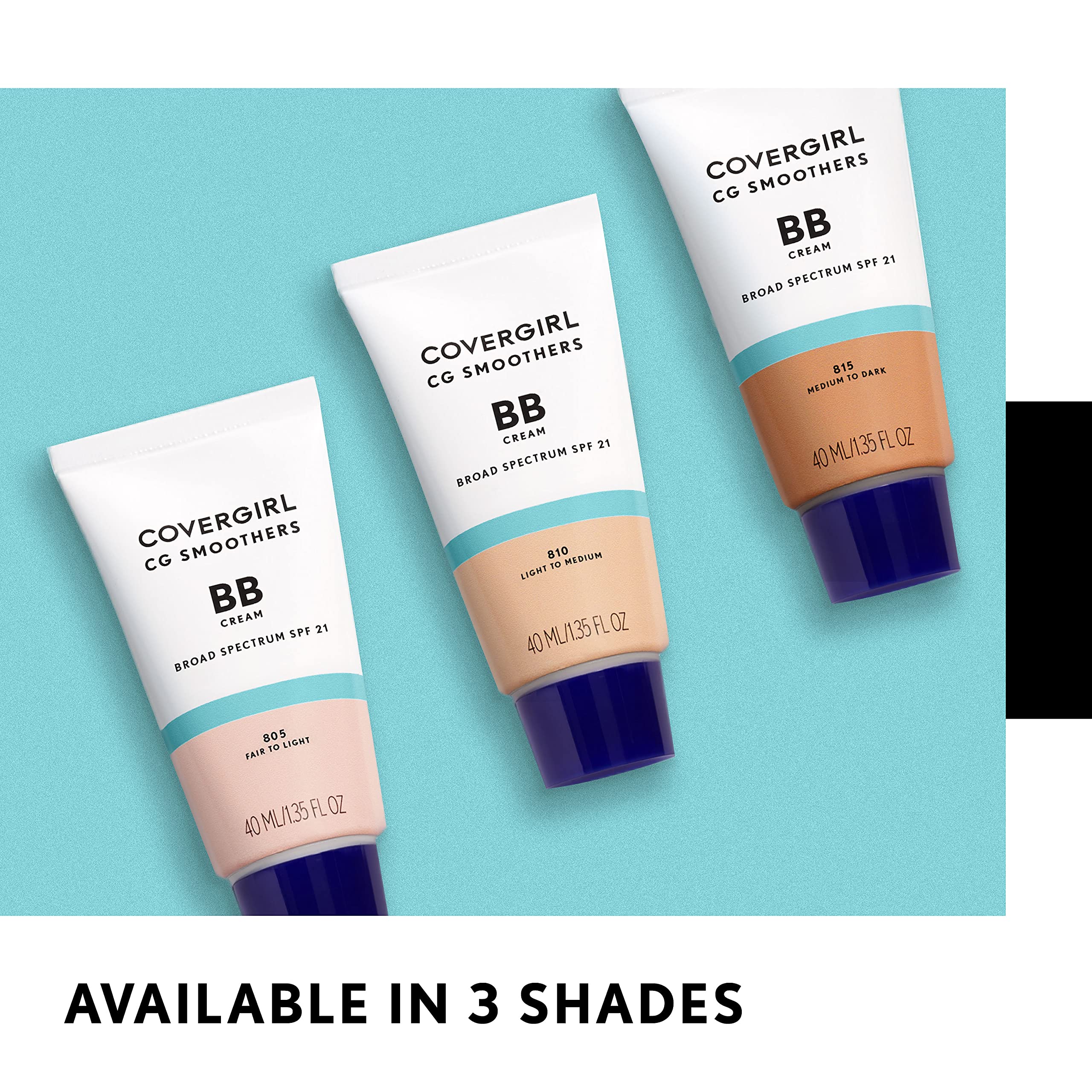 COVERGIRL Smoothers shade 810 light-medium enhances natural tone.