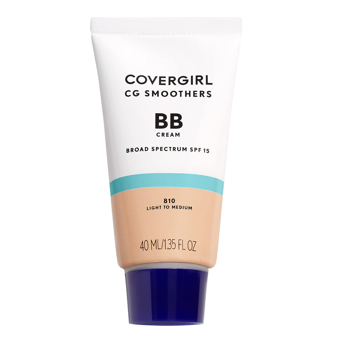 COVERGIRL Smoothers BB Cream tube packaging showcases compact hydration and easy coverage.