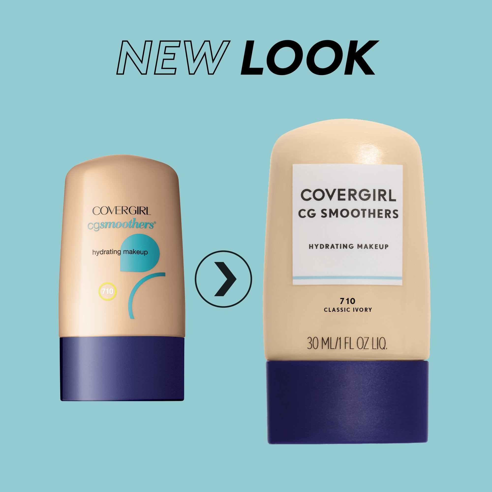Textura cremosa de COVERGIRL Smoothers para un acabado suave