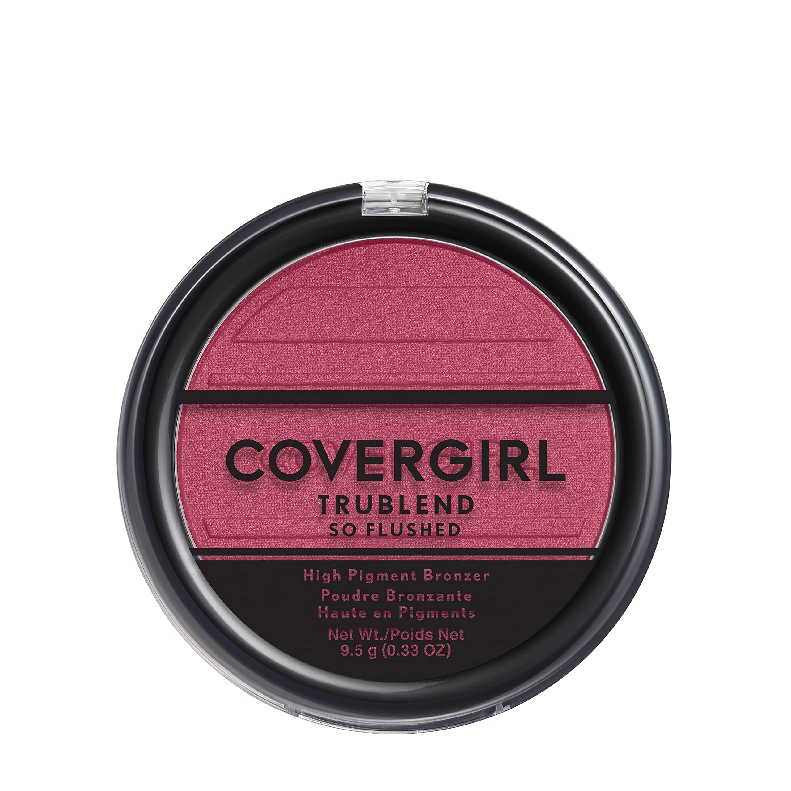 CoverGirl So Flushed Temptation blush compact delivering bold color with easy application.
