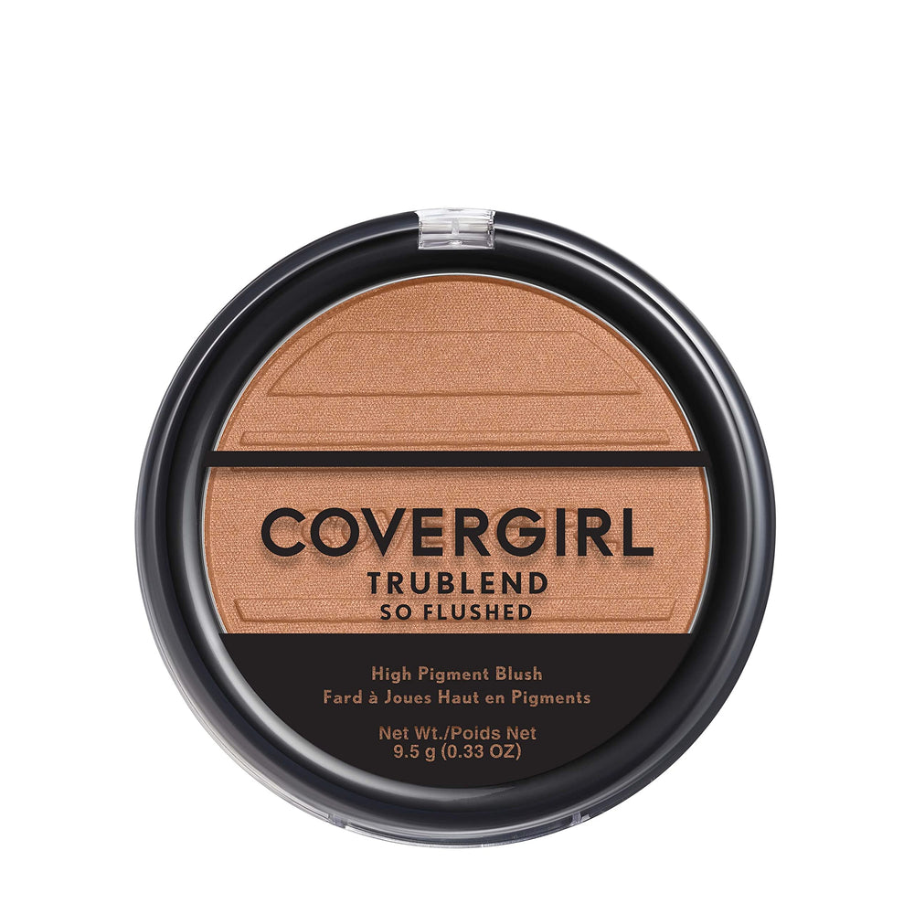 COVERGIRL So Flushed Warmth bronzer compact with a warm hue for sun-kissed glow.