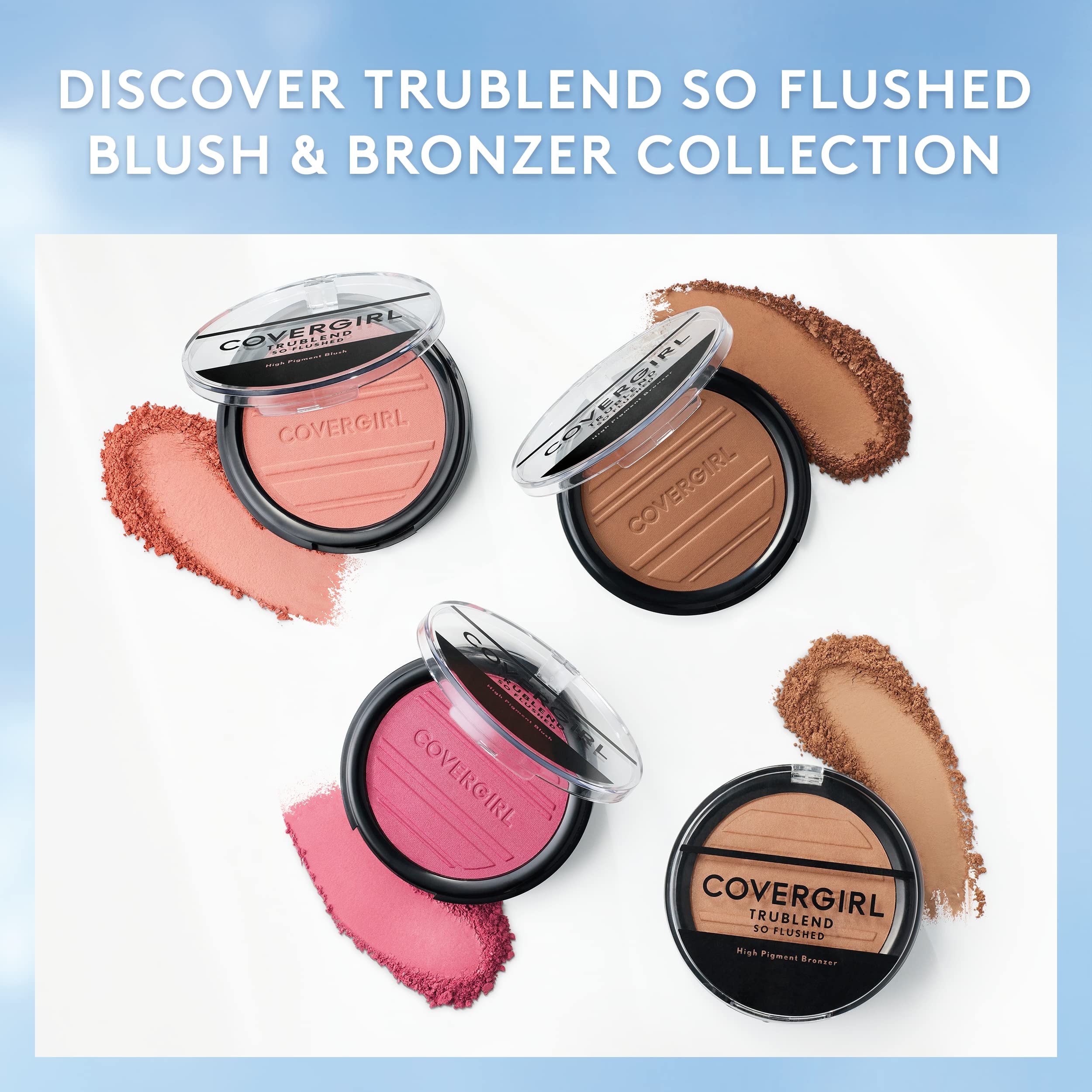 COVERGIRL So Flushed Warmth bronzer packaging highlights cruelty-free certification.