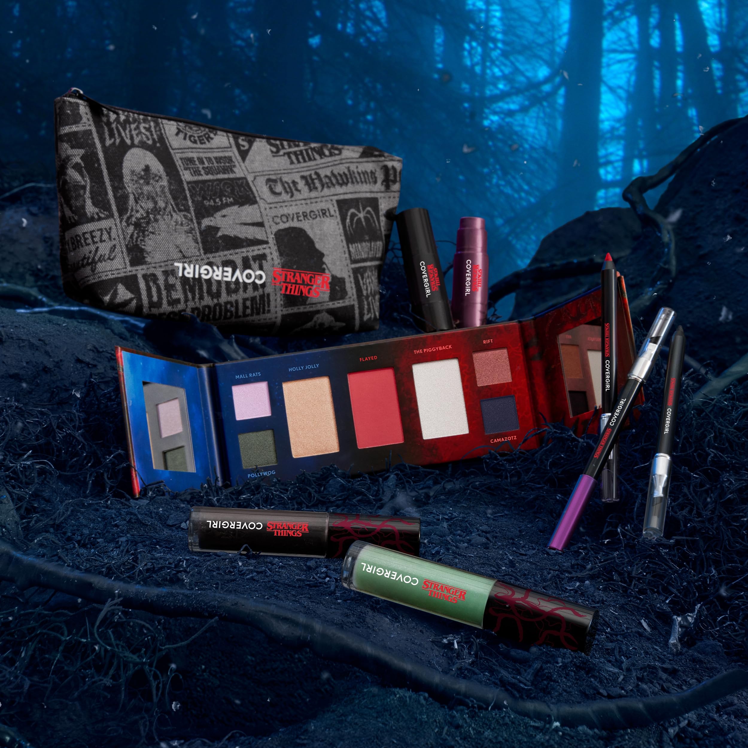 The Crawl Palette pairing with UpsEYE Down Kohl for versatile looks.