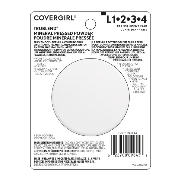 COVERGIRL truBLEND acabado natural para un rostro uniforme todo el día