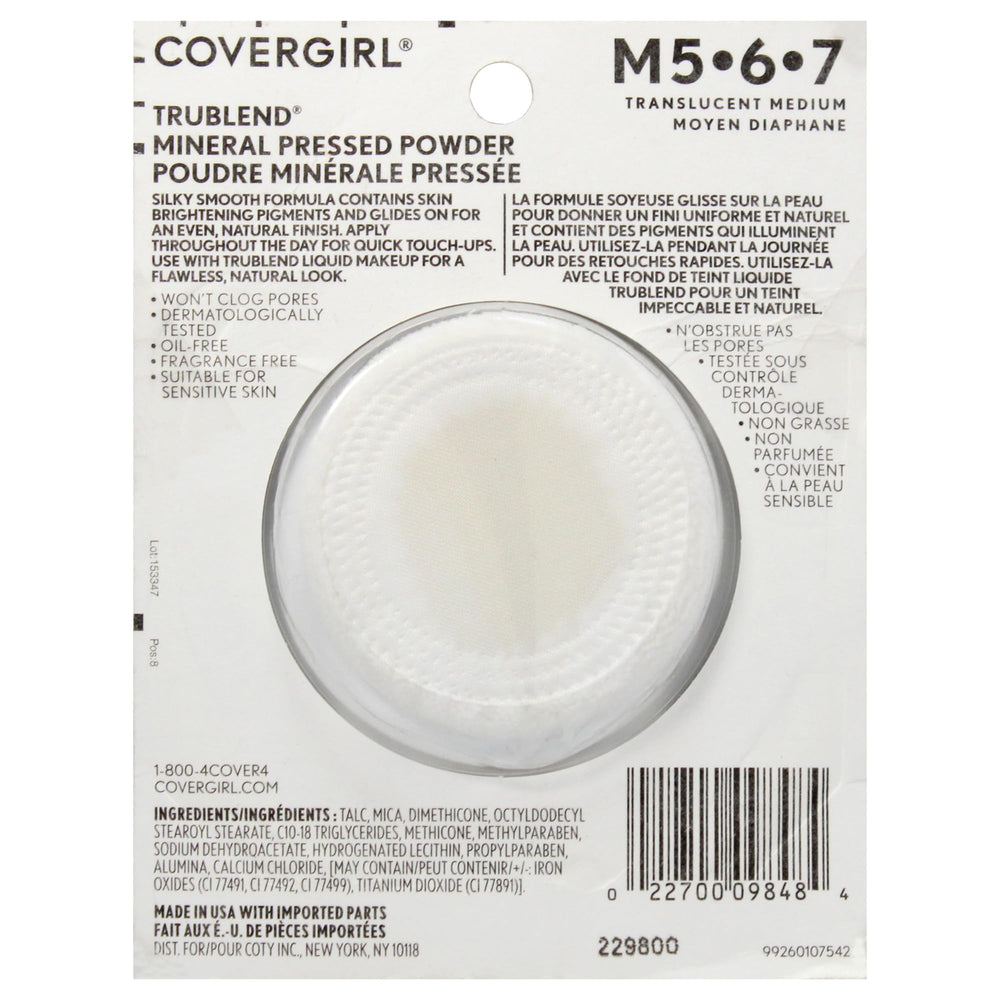 Aplicación suave de Covergirl Trublend para controlar brillos y unificar tono.