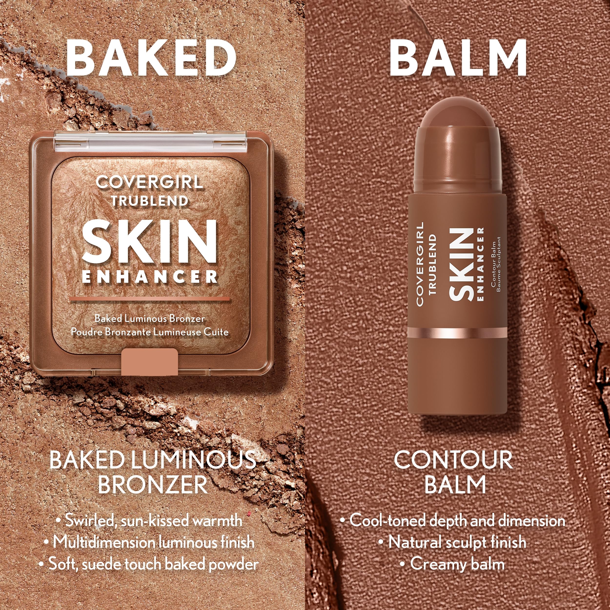 COVERGIRL TruBlend Bronceador Honey Bun ofrece difuminación suave que minimiza poros.