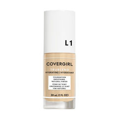 CoverGirl TruBlend Ivory L1 bottle shows a buildable, lightweight finish.